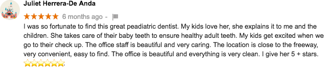 Google+ Review for Corina Ramirez, DDS - Pediatric Dental Care